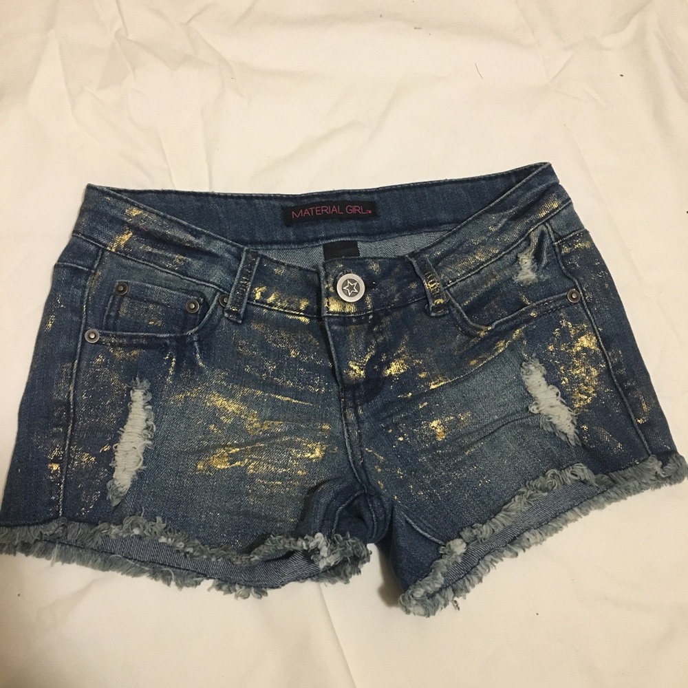 Material Girl Jean Shorts